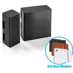 Mauser BLUBOX - Caixa para sensor Shelly BLU Door/window para exterior IP44 (fixação c/ braçadeiras) - preto