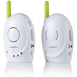 Nedis BAMO110AUWT - Intercomunicador de áudio para bebés 2,4 GHz
