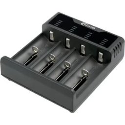 Nimo CAR402 - Carregador para 4x baterias de Li-Ion/Ni-MH/LiFePO4 (18650, 18500, (...) , AAA, AA, A, SC e C )