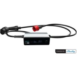 Carregador portátil para EV c/ display + Wi-Fi + BT - trifásico 6-16A 11kW - CEE 16A - Tipo 2 - IP65 - 5.6m - Powered by Shelly
