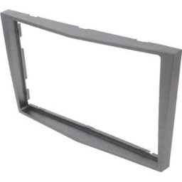 Moldura para auto-rádio Opel Astra - 2 DIN cinzento