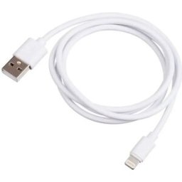 Akyga AK-USB-30 - Cabo de dados/carregamento USB p/ iPhone (ficha Lightning) 1.0m - branco