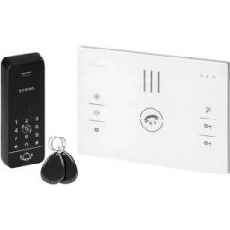Orno OR-DOM-BA-933/W - Campainha com intercomunicador e controlo de acesso (2 fios) via PIN / RFID