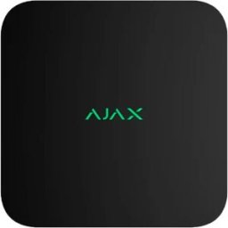 Ajax AJ-NVR108-B - Gravador de Vídeo NVR p/ câmaras IP até 8Mpx - 8 canais - Preto