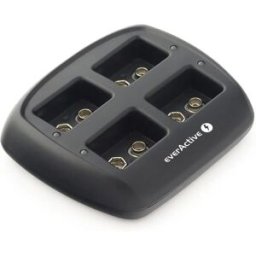 everActive NC-109 - Carregador para 1-4 baterias de 9V NiMH