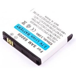 Bateria para telemóvel compatível com Samsung Jet S8000 3.7V 820mAh 3.0Wh Li-Ion