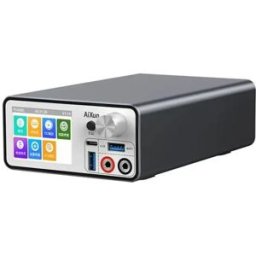 AiXun P2408S - Fonte de alimentação digital de laboratório 0-24V 0-8A (especial p/ reparação telemóveis)
