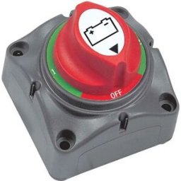 Corta-corrente / Selector de baterias 12V/48V 200A (4 posições)