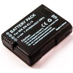 Bateria para câmara compatível com Nikon EN-EL14 7.4V 950mAh 7.0h Li-Ion