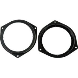 Par de anéis espaçadores em plástico para colunas Opel Astra G, Opel Omega B, Opel Vectra B, Opel Zafira, Renault Trafic II