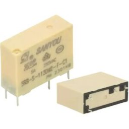 SANYOU SRB-S-112DM2-C1 - Relé 12VDC 5A SPST-NO (4 pinos)