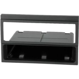 Moldura para auto-rádio Mazda - 1 DIN preto