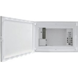 Efapel 60048 2PB - Caixa ATI Embutida p/ Telecomunicações - 6 Coaxiais + 12 Pares de Cobre + Repartidor FO