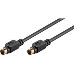 Cabo S-Video (S-VHS - 4pin) Macho-Macho 1.0m