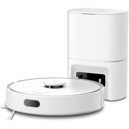 TP-Link Tapo RV30 Max Plus White - Aspirador Robô e Mopa com Hiper Sucção 5300Pa + Doca Auto-Esvaziamento Inteligente - Branco