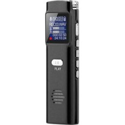 Krüger&Matz; KM0286 - Gravador de voz (Ditafone) digital 8GB