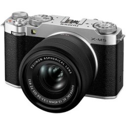 MÁQUINA FOTOGRÁFICA FUJIFILM X-M5 SILVER 15-45