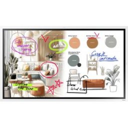 Quadro Interativo Flip WMFX 55" Tátil 4K Ultra HD (Branco) - SAMSUNG