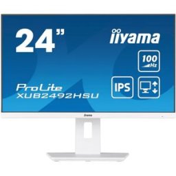 Monitor ProLite IPS LED 23.8" XUB2492HSU-W6 Full HD (Branco) - IIYAMA