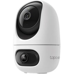 Câmara de Vigilância IP Tapo C245D Dual Lente 2K 3MP Pan/Tilt Wi-Fi (Branco) - TP-LINK