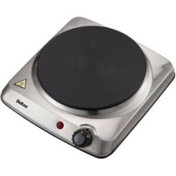 Fogão Elétrico Portátil 1500W 1 Bico (Inox) - BELTAX