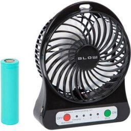 Ventoinha Portátil de Mesa USB/Bateria 4,5W (Ø10cm) - BLOW
