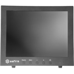 Monitor CCTV SF-MNT10BNC-XGA 10" HD (Preto) - SAFIRE