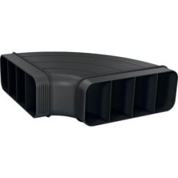 Conduta de Ar 90º p/ Exaustor (Preto) - BOSCH