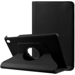 Capa p/ Samsung Galaxy Tab A9 Plus e Tab A11 Plus Couro Sintético (Preto) - COOL