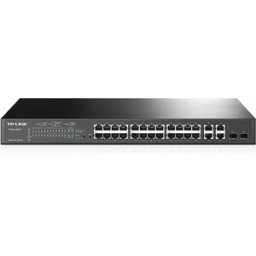 Switch T1500-28PCT 24x 100Mbps +4Gigabit + 2SFP Gerido (24 Portas) - TP-LINK