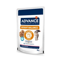 24x85g Weight Balance Advance Veterinary Diets comida húmida gatos