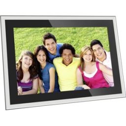 Moldura Digital 10,1" DigiFrame 10X WiFi (Preto/Prateado) - BRAUN