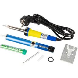 KEMOT Kit Soldadura (Ferro Soldar, Solda, Dessoldador e Ponteira Substituição)