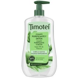 Shampoo purificante e desintoxicante Timotei com extrato de chá verde para cabelos oleosos 600 ml