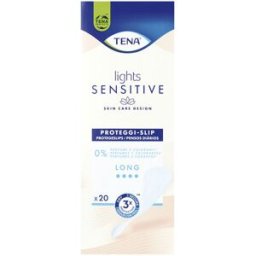 Tena Lady Tena Lights protege cuecas sensíveis longas 20 u