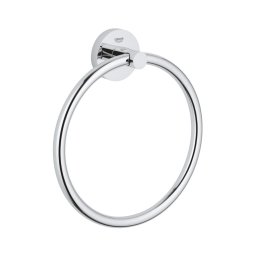 GROHE 40365001 - Porta-toalhas ESSENTIALS 18 cm cromado brilhante