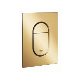 GROHE 37624GL0 - Placa de acionamento ARENA COSMOPOLITAN S 130 × 172 mm dourada