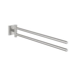 GROHE 40976DC0 - Porta-toalhas START CUBE 438 mm, aço inoxidável