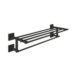 GROHE 410992430 - Porta-toalhas múltiplo START CUBE 600 mm, preto