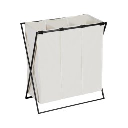 WENKO 71298800 - Cesto para roupa TRIO 69x76 cm creme/preto