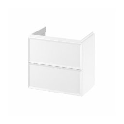Cersanit S1021-008 - Móvel suspenso de casa de banho para lavatório MILLE SLIM 60x38 cm branco