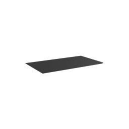 Cersanit S1021-014 - Tampo superior para móveis de lavatório MILLE 80x45 cm preto
