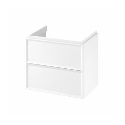 Cersanit S1021-001 - Móvel suspenso de casa de banho para lavatório MILLE 60x45 cm branco