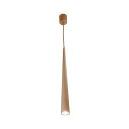 Ondaluce - Lustre suspenso em cabo NOA 1xGU10/20W/230V Ø 5,5 cm dourado