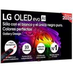 TV LG OLED evo OLED65G64LW 65" 4K UltraHD 120Hz Smart TV WebOS HDR10 Dolby Vision