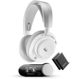 Auriculares Steelseries Arctis Nova Pro Omni Wireless Bluetooth Gaming ANC Branco