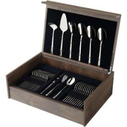 Amefa Ventura 192400MDF1H94, conjunto de talheres de 78 peças numa caixa de madeira