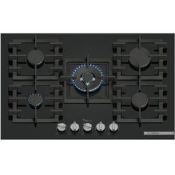 Bosch PLACA GAS 75CM 4 ZONAS VIDRO PRETO