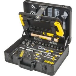 Stanley STMT98109-1 - Kit de manutenção 142 ferramentas em mala de alumínio