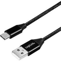 Cabo USB C Macho - USB A Macho (30cm) - LOGILINK